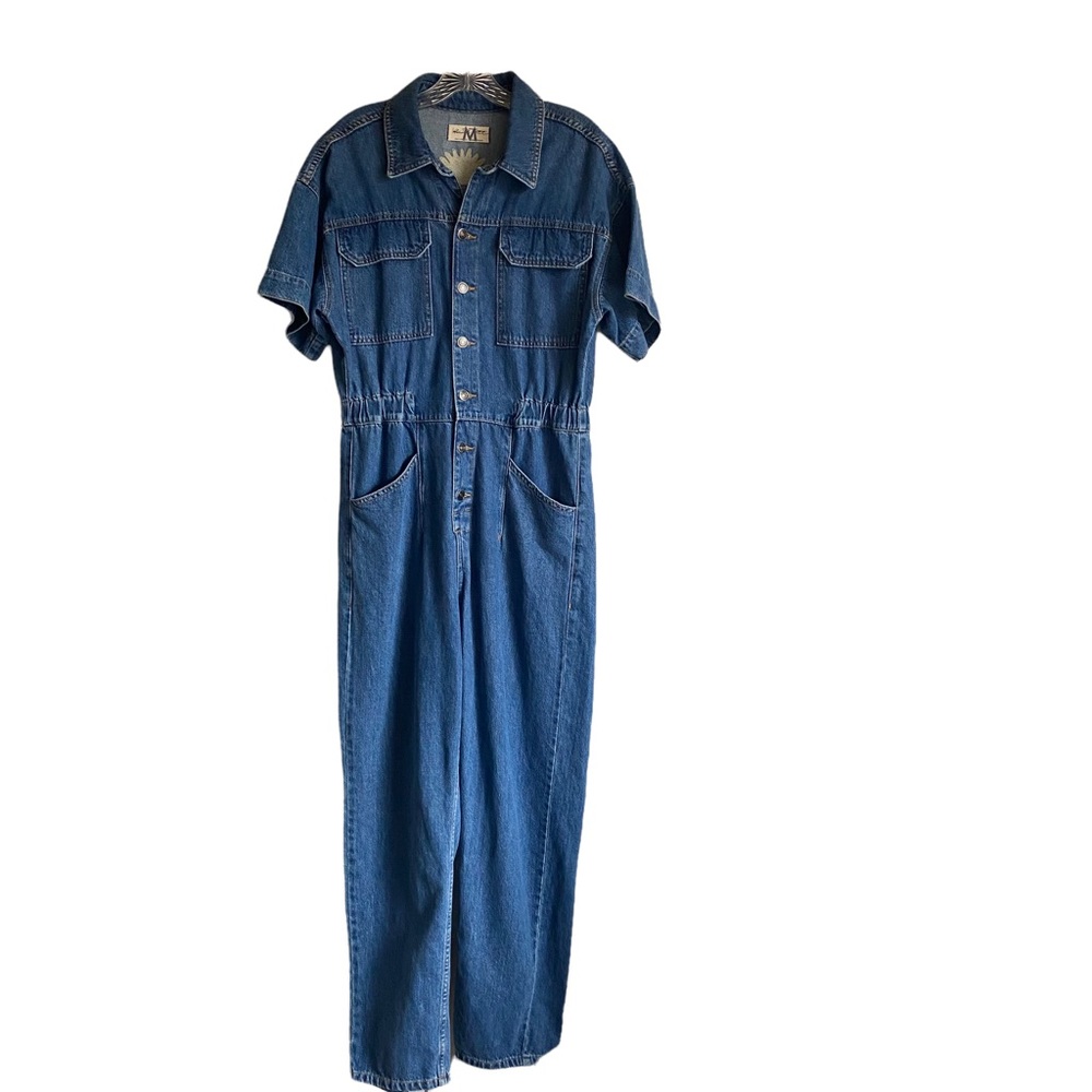 Free People No Bad Days Marci Embroidered Coveralls - Picture 6 of 15
